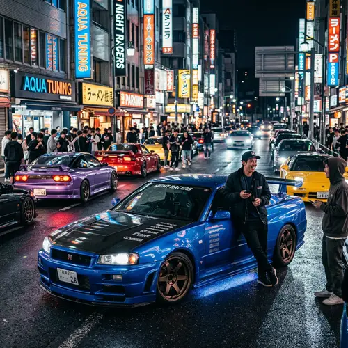 Night Car Culture: Unleashing Automotive Passion