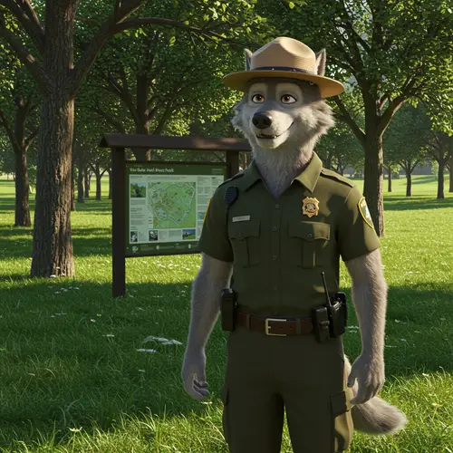 Wolf Park Ranger from Little Red Riding Hood