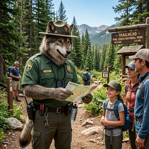 Wolf Park Ranger from Little Red Riding Hood