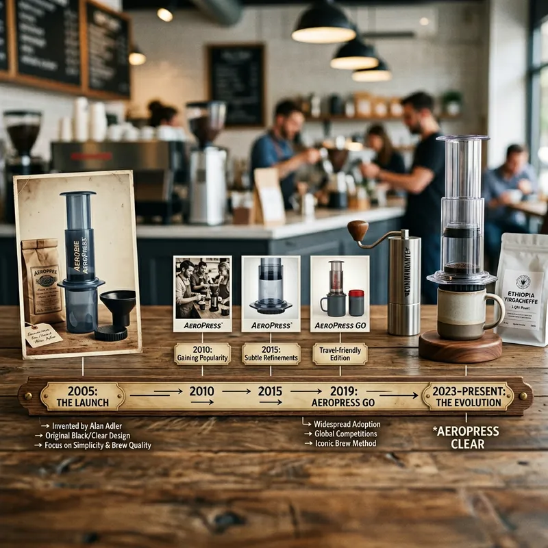 Aeropress History: Visual Timeline of Evolution Aeropress History: Visual Timeline of Evolution