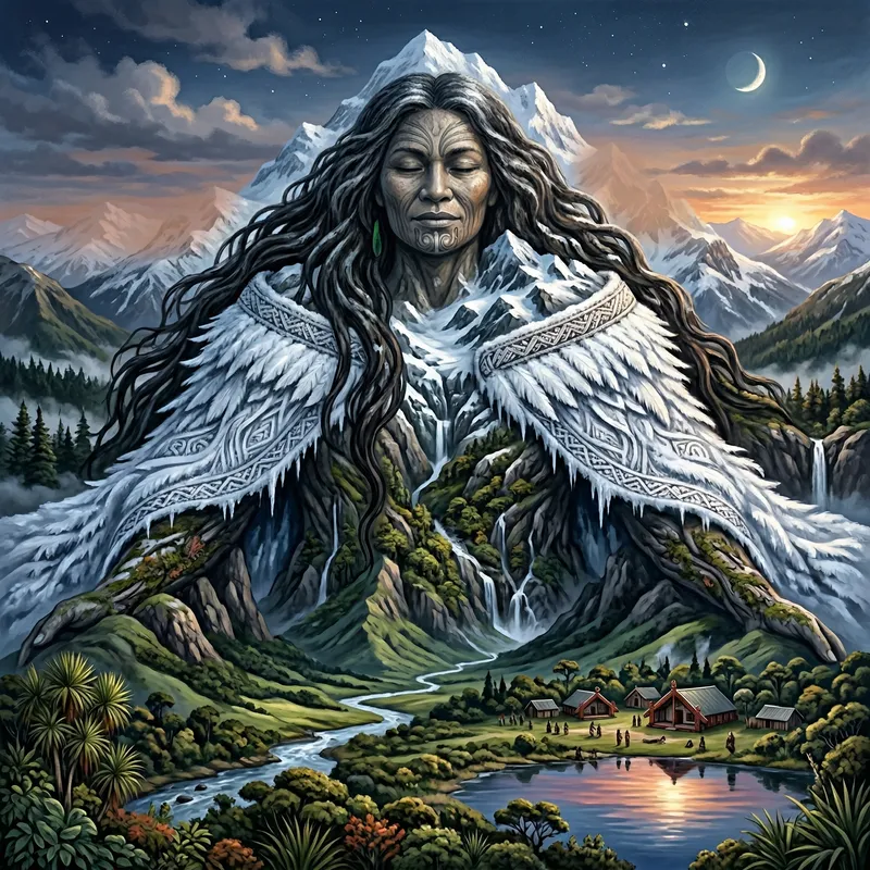 Papatuanuku: The Māori Earth Mother and Mountain