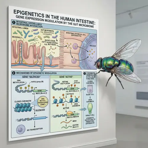 Intestine Epigenetics: Exploring Human DNA Gene Interactions