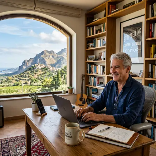 Creative Office Space for Digital Content Experts