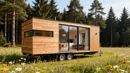 Modern Tiny House on Wheels | Black Forest Retreat