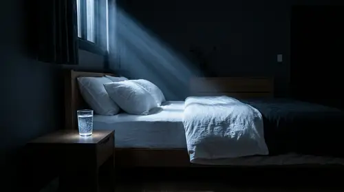 Restorative Sleep in a Minimalist Bedroom
