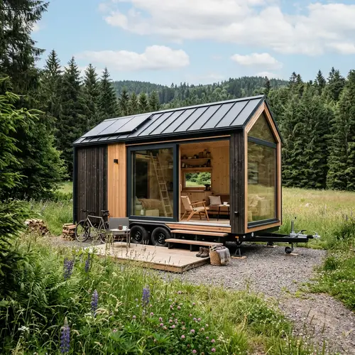 Modern Tiny House on Wheels | Black Forest Retreat