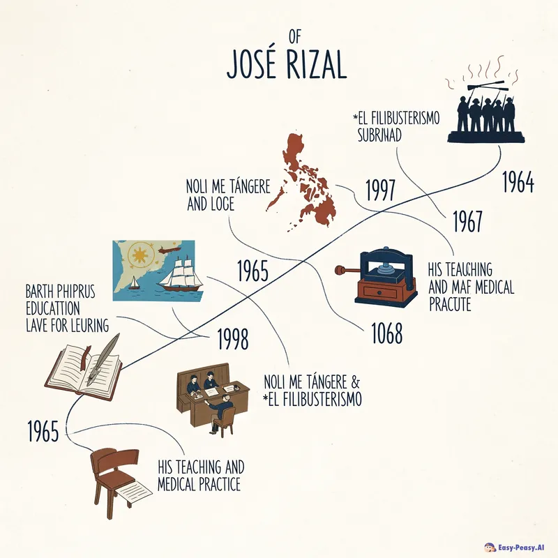 Illustrating Rizal's Life Events and Connections