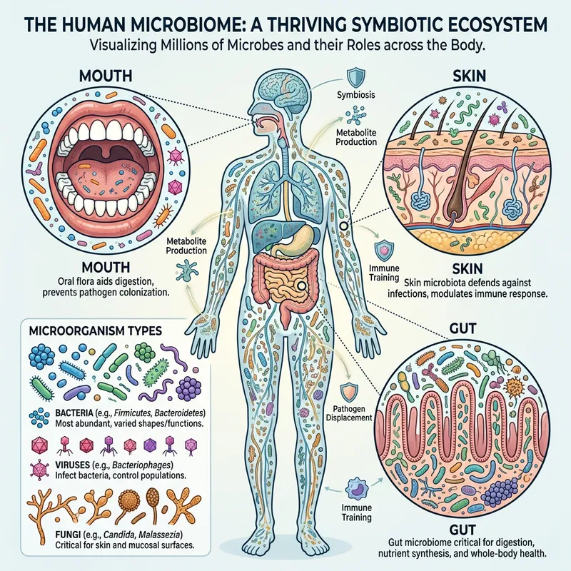Visualizing the Human Microbiome Ecosystem - A Scientific Insight Visualizing the Human Microbiome Ecosystem - A Scientific Insight