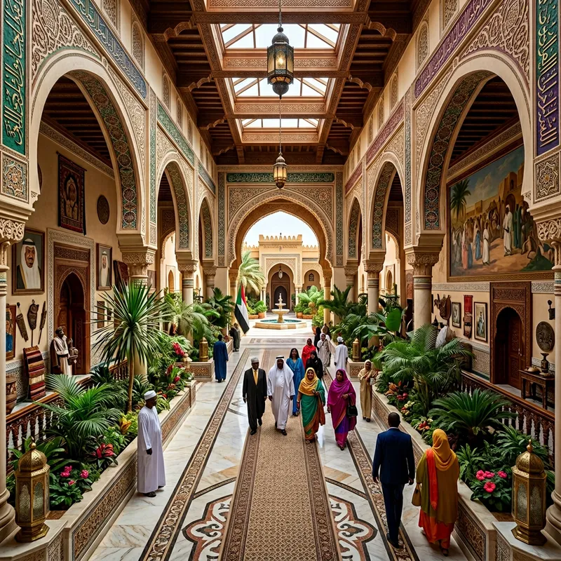 Majestic Sudanese Embassy | Cultural Splendor & Architectural Details