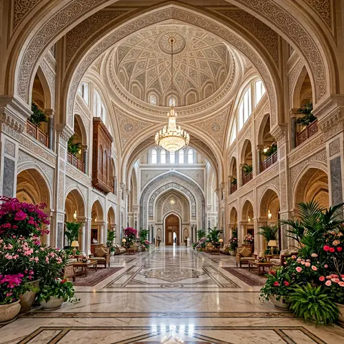 Luxurious Interiors of Middle-Eastern Embassy | Architectural Photograph