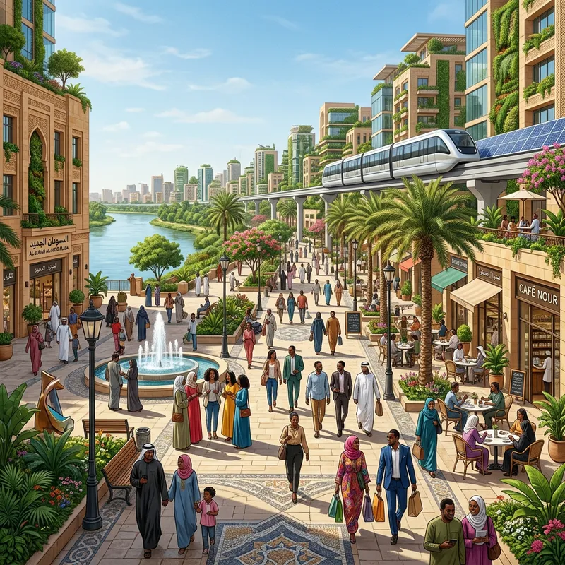 Prosperous Walkable Sudan: A Vision of Development