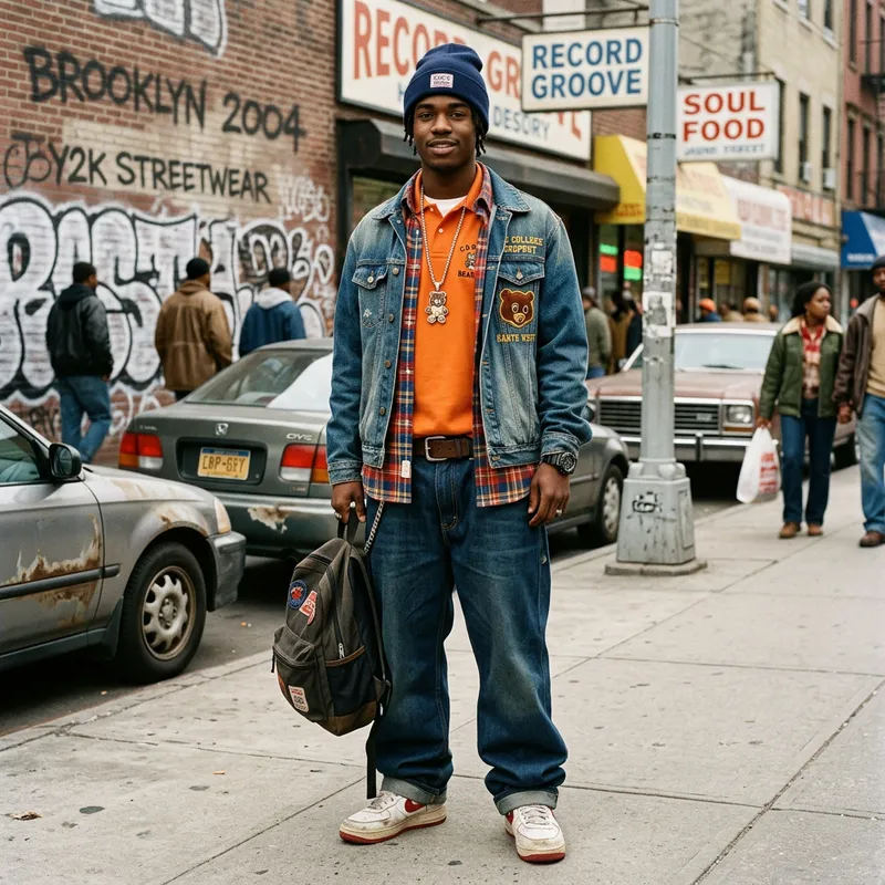 2000s Aesthetic Outfit Inspired by Kanye West