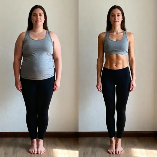 Before and After: Weight Loss Transformation