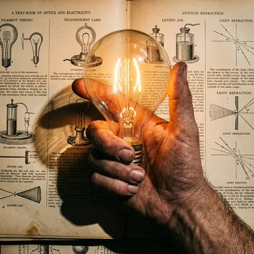 Illuminating Science: A Hands-On Lightbulb Photo