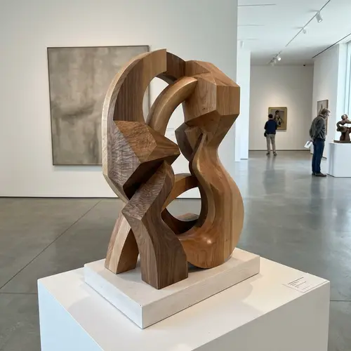 Abstract Wooden Sculpture by Ben Richer