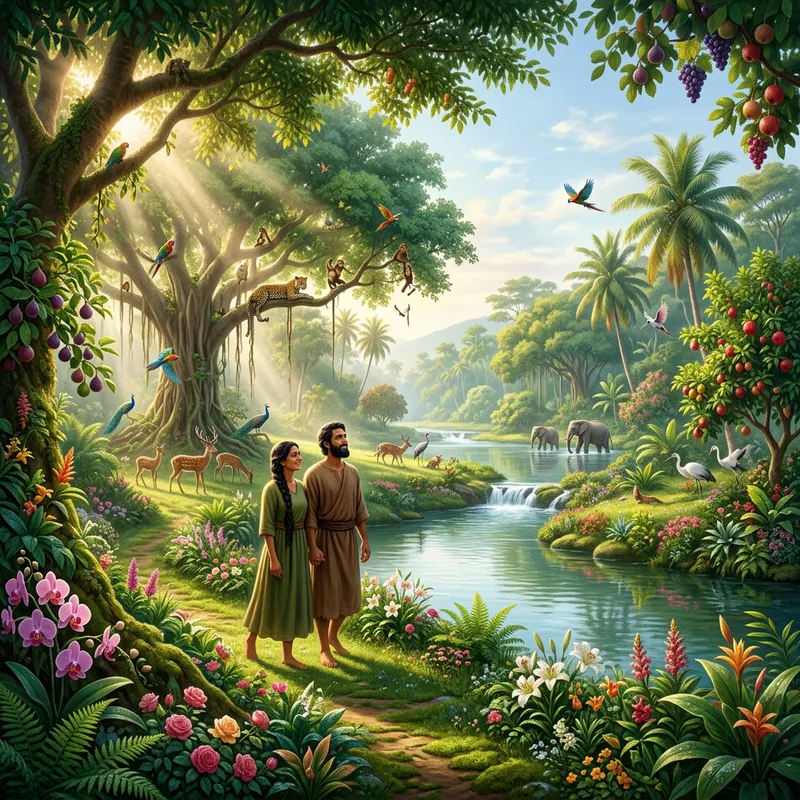 Paradise Found: Scenic Eden with Tropical Beauty