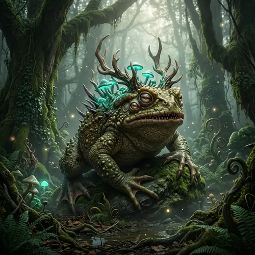 Discover The Toad Monster: Mythical Forest Creature