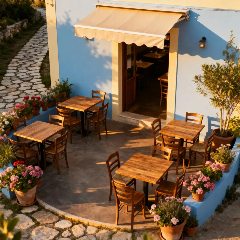 Charming Outdoor Cafe Design Ideas