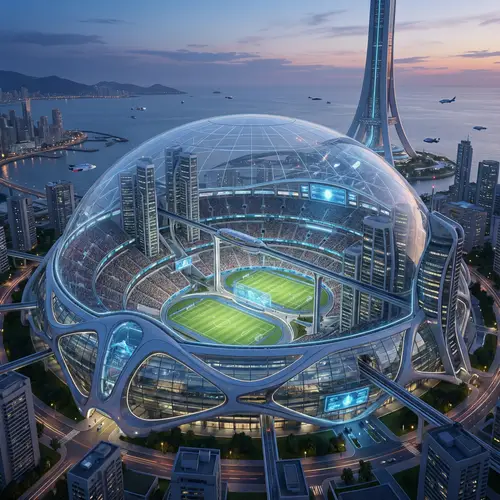 Modern Stadium for 100 Million People