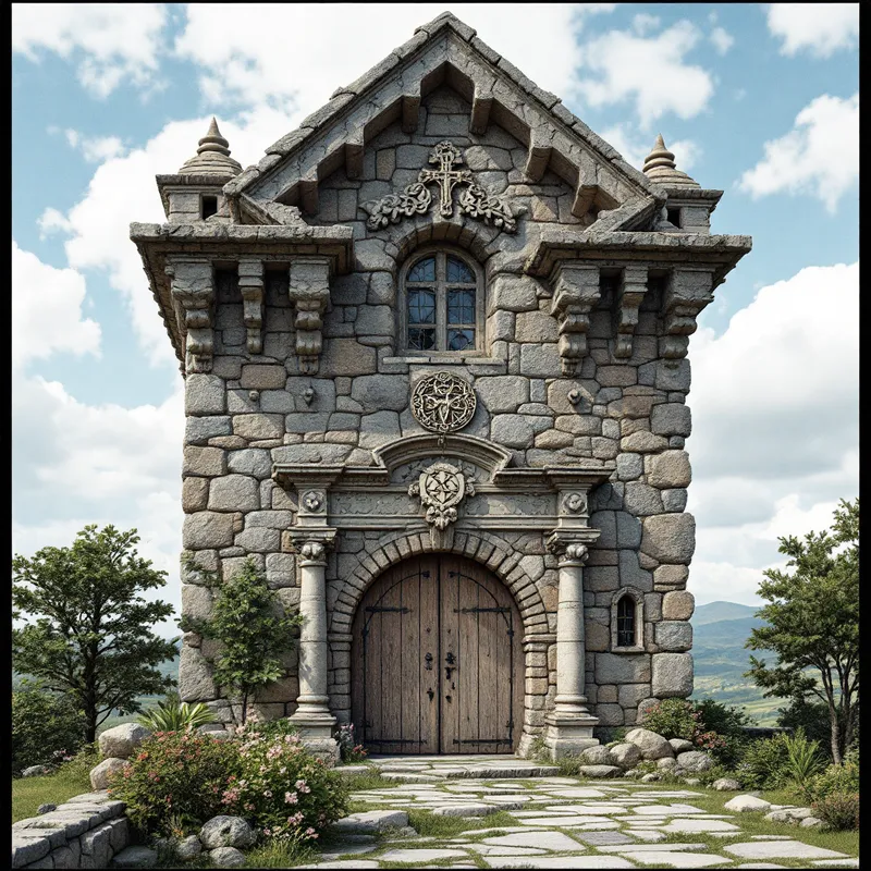 Galician Hórreo Meets Basque Farmhouse Fusion