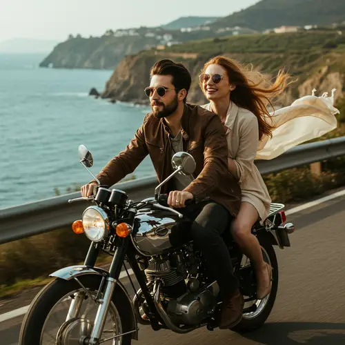 Motorbike Couple Adventures