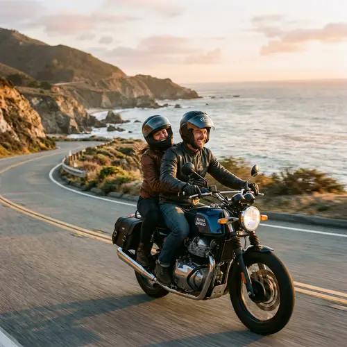 Motorbike Couple Adventures