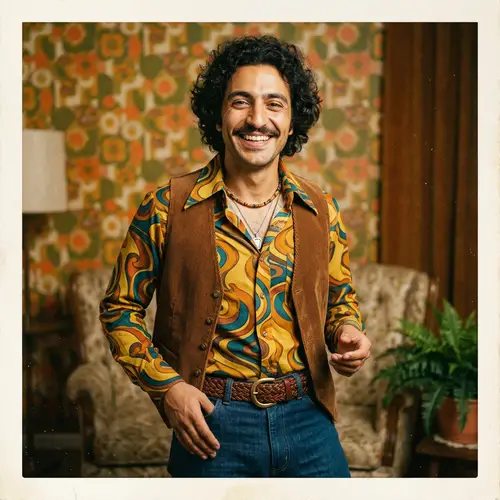 Retro-Style Portrait: Self-Love & Empowerment | '70s Fashion