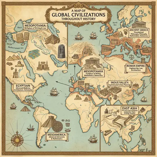 Global Civilizations through History: From Mesopotamia to East Asia