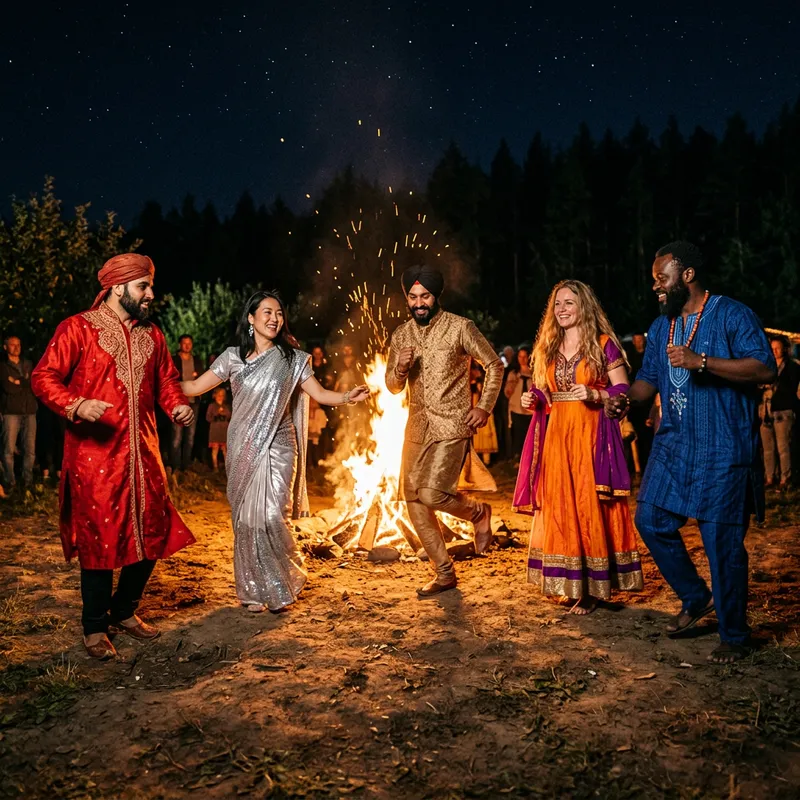 Harmonious Traditional Ritual Dance by Diverse Group | Performances Harmonious Traditional Ritual Dance by Diverse Group | Performances