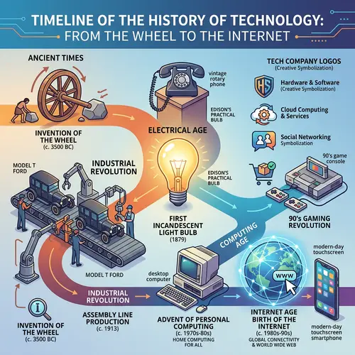 History of Technology: Tech Companies, Gadgets Timeline