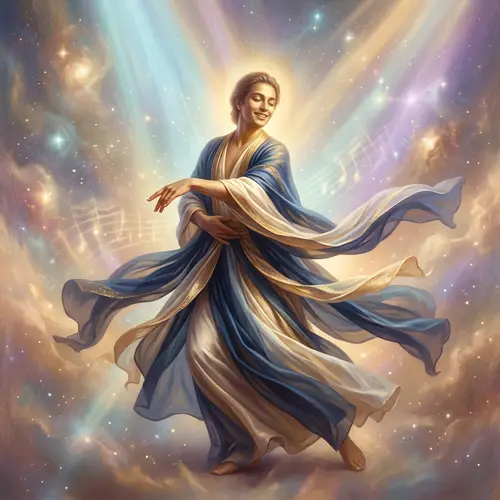 Divine Dance: Bachata in Celestial Harmony