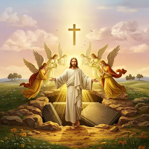 Jesus Resurrection Card - Celebrate His Raise