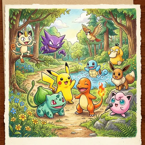 Pokemon Drawings: Explore Creative Artwork