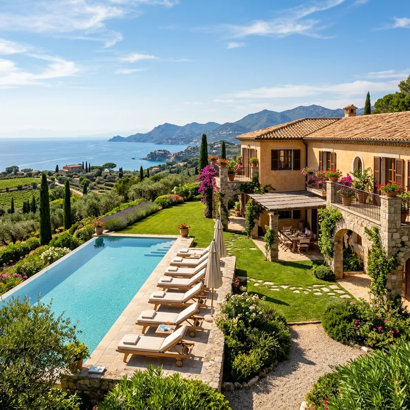 Luxury Villa with Infinity Pool | Mediterranean Getaway
