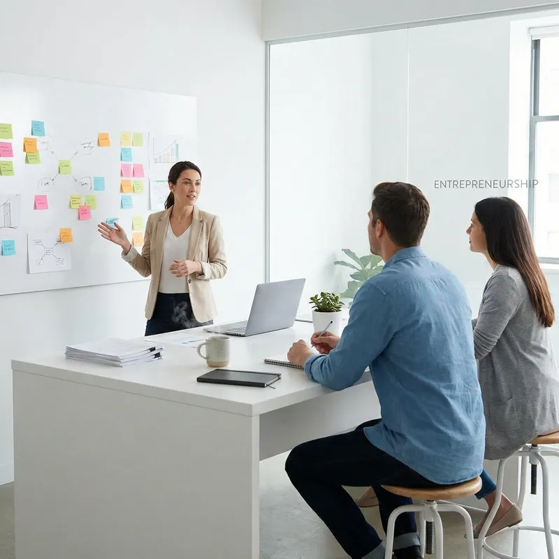 Entrepreneurship Minimaliste | Creative Office Space