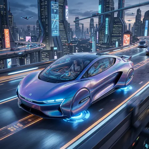 Futuristic Car | Advanced Technologies & Design