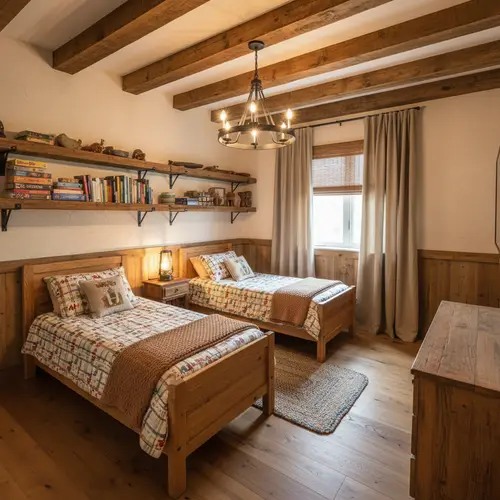 Rustic Style Kids Room Transformation