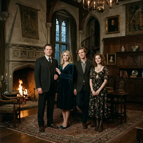 The Mikaelson Siblings: Regal European Descent Family Drama