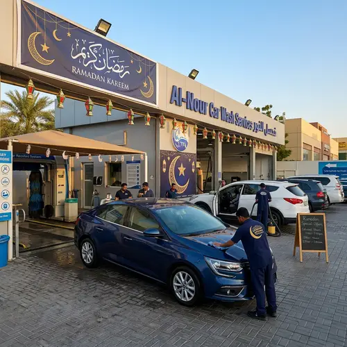 Car Wash Services - Ramadan Offers