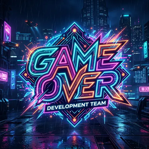 Dynamic Logo Design for Development Team | Cyberpunk Style