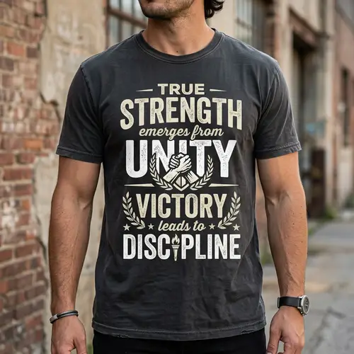 Unity and Strength Statement T-Shirt