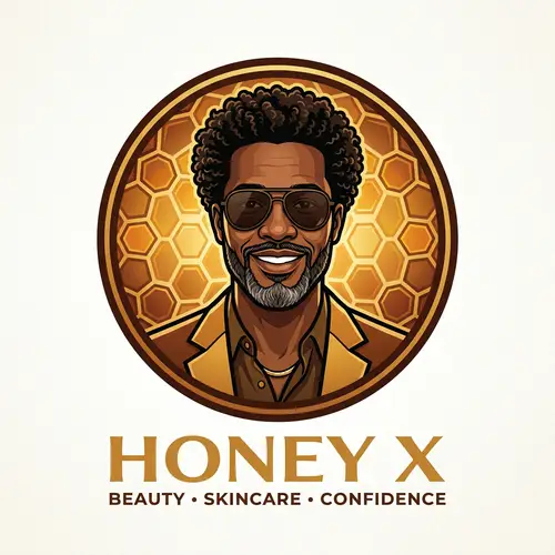 Honey X Logo Design: Beauty Brand Identity