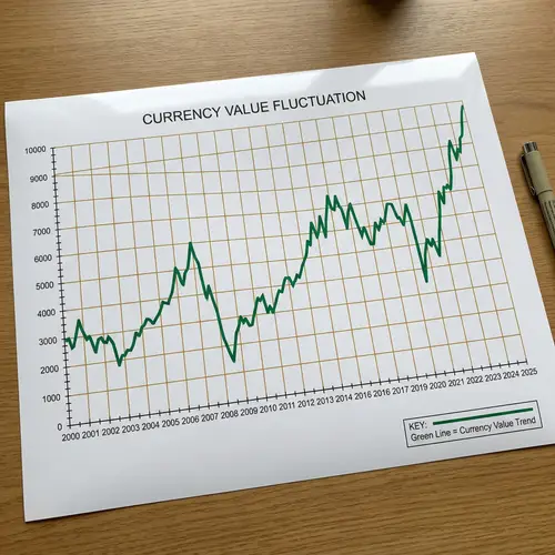 Money Fluctuation Graph: Time vs Amount | Informative Line Graph