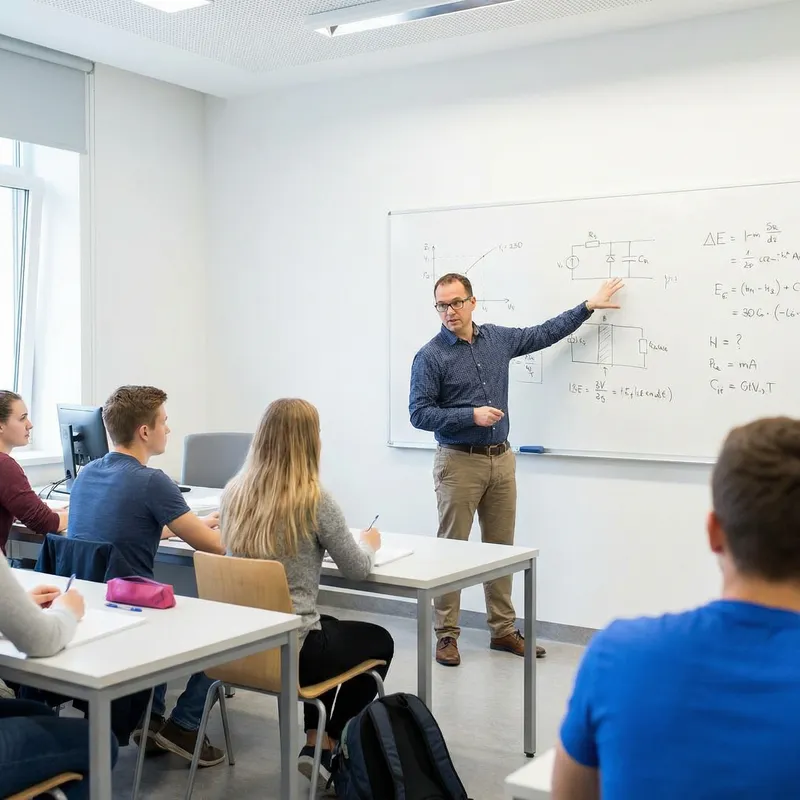 Teacher Demonstrating Dimensions for Learning