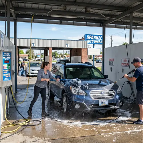 Self-Serve Car Wash: Clean Your Vehicle Today