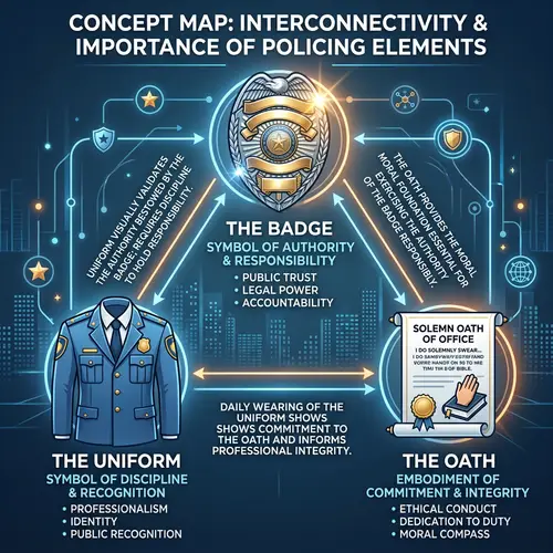Importance of Key Policing Elements | Concept Map