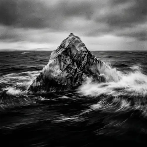 Tip of Iceberg Emerges - Submerged Beauty Revealed