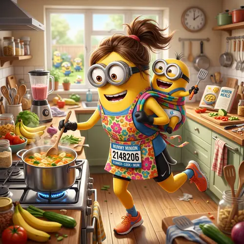 Minion Runner Cook Mum: Fun Family Adventure