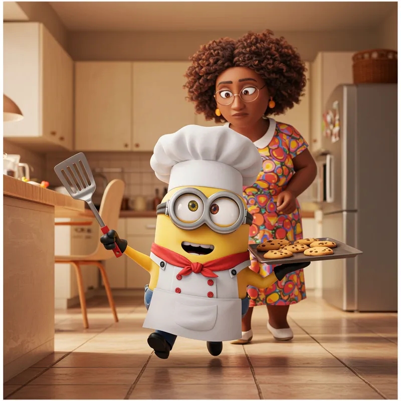 Minion Runner Cook Mum: Fun Family Adventure