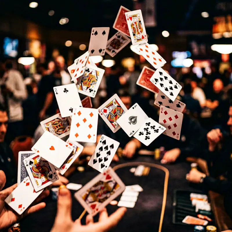 Mesmerizing Card Spread: A Dynamic Display